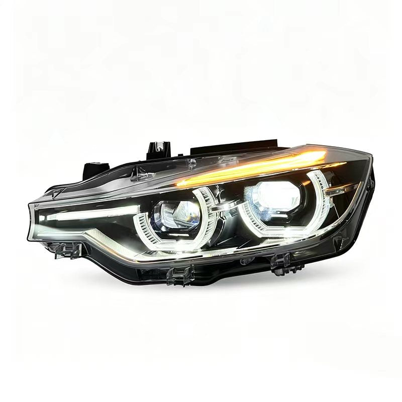 IKON LCI Headlight Upgrade – BMW F30 Pre-LCI (2012–2015) Dual-Colour White/Yellow Halogen