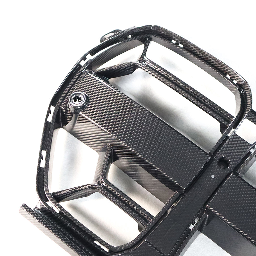 G80 M3 / G81 M3 / G82 M4 / G83 M4 CSL Type Grille Trim – With ACC Pre-pregged dry carbon fiber