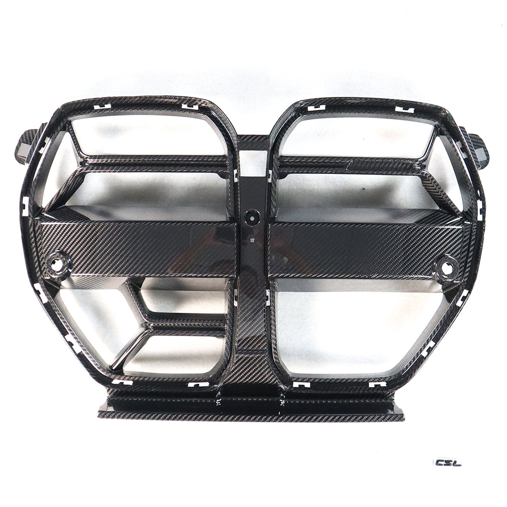 G80 M3 / G81 M3 / G82 M4 / G83 M4 CSL Type Grille Trim – With ACC Pre-pregged dry carbon fiber