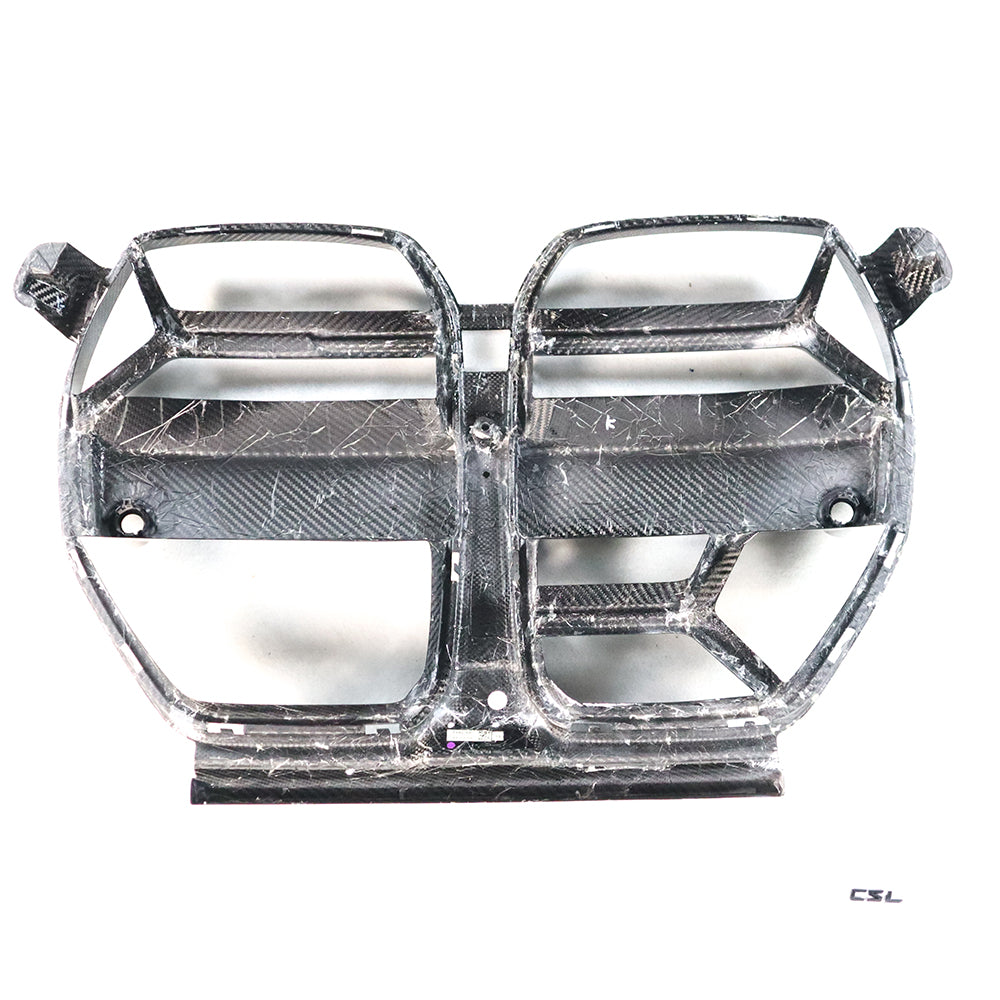G80 M3 / G81 M3 / G82 M4 / G83 M4 CSL Type Grille Trim – With ACC Pre-pregged dry carbon fiber