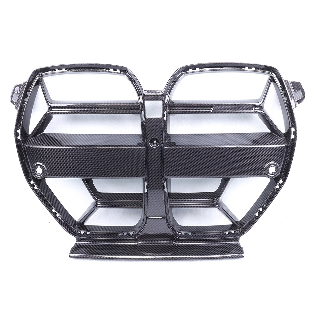 G80/G82/G83 CSL Type Grille Trim – Without ACC Pre-pregged dry carbon fiber
