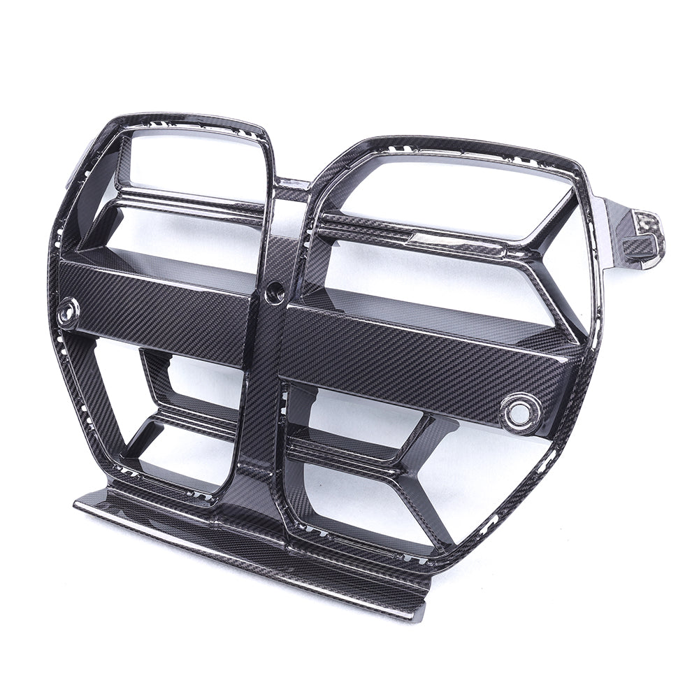 G80/G82/G83 CSL Type Grille Trim – Without ACC Pre-pregged dry carbon fiber
