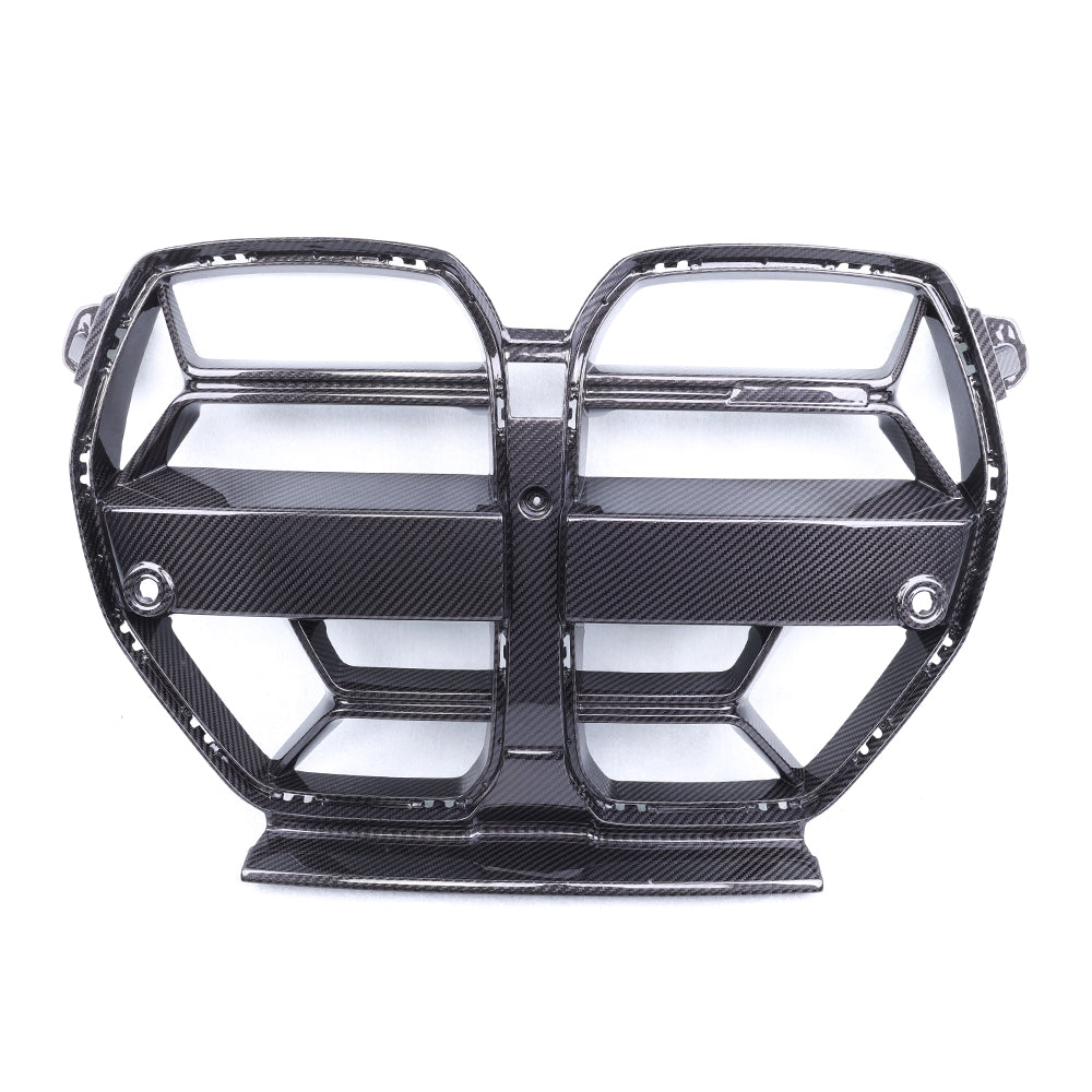 G80/G82/G83 CSL Type Grille Trim – Without ACC Pre-pregged dry carbon fiber