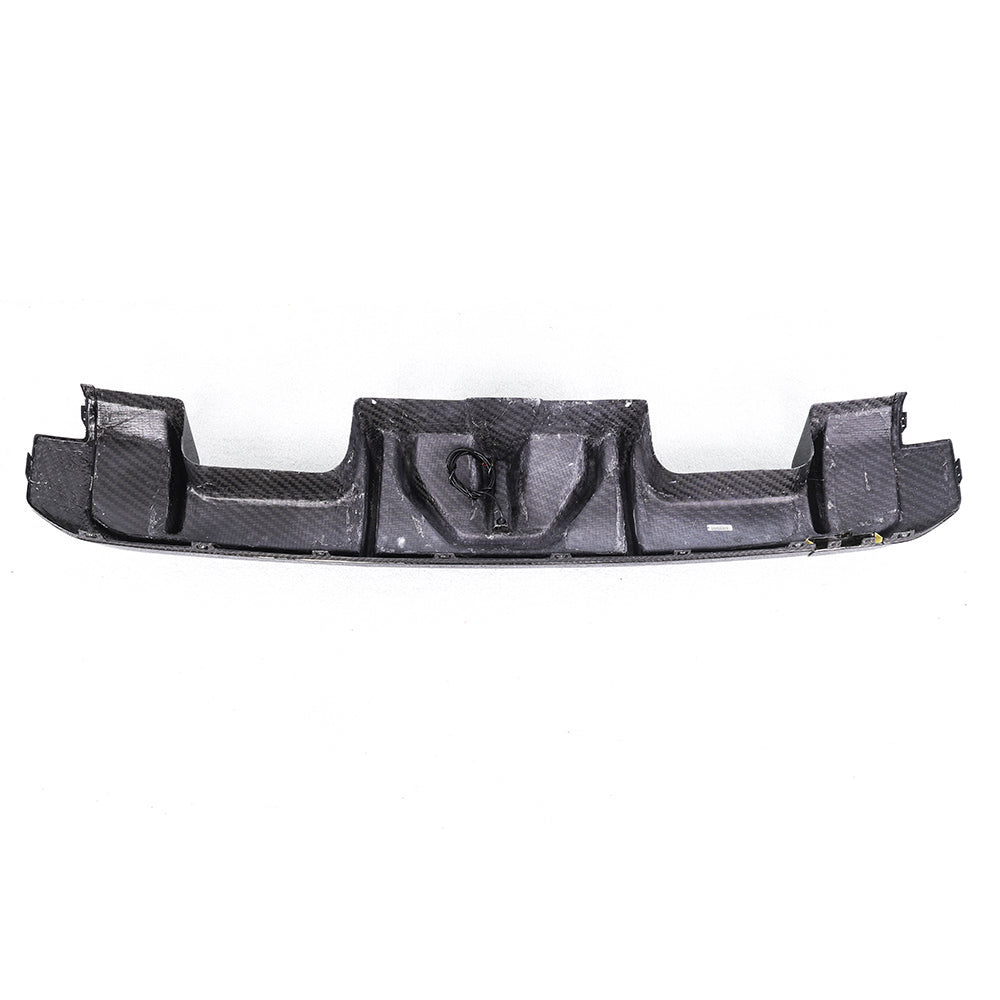 G80 / G82 M3 M4 F1 Style Rear Diffuser with LED — Pre-Preg Dry Carbon