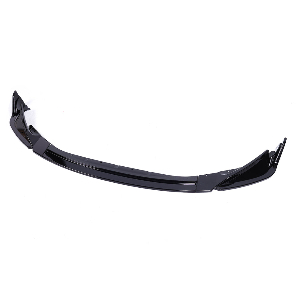 G80 / G82 V2 Style Front Lip Spoiler — Piano Gloss Black