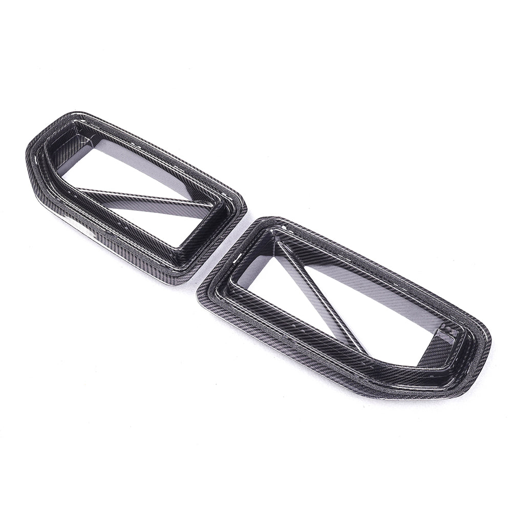BMW G87 M2 AP_Type Front Grill (2022+) — Pre-Preg Dry Carbon Fiber