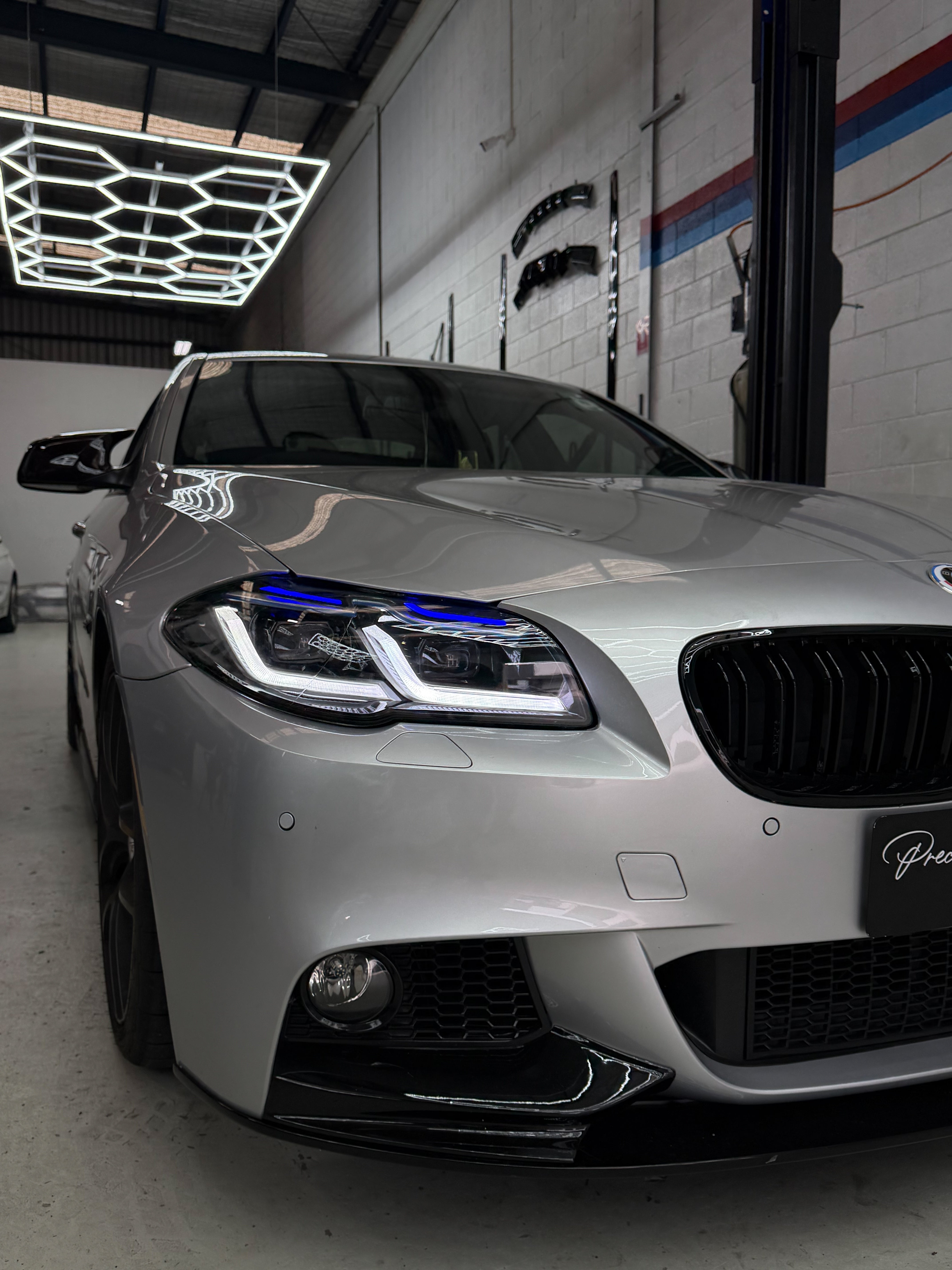 BMW 5 Series F10 G-Style LED Headlight Upgrade (2010–2016)