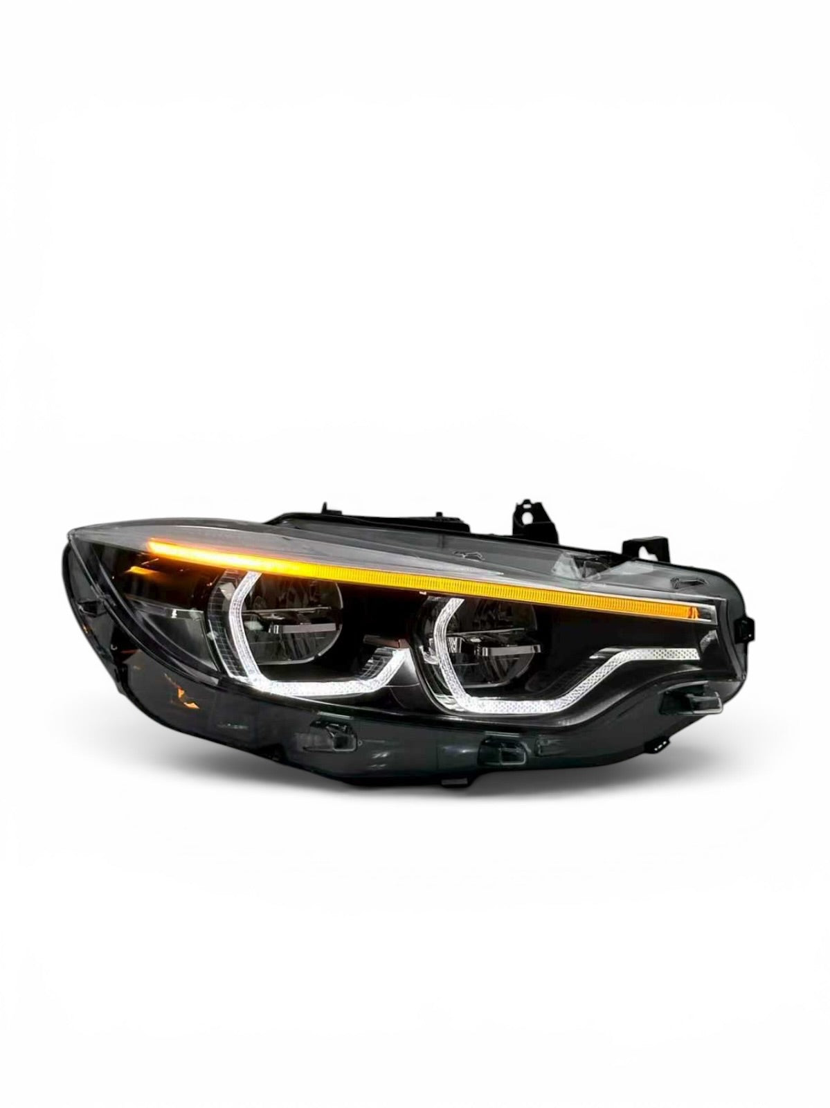 M4/M3 IKON LCI Dual White/Yellow V2 6-Pin/8-Pin/10-Pin LED Headlights – Ultimate Plug & Play Upgrade for F32/F36 & F80/F82