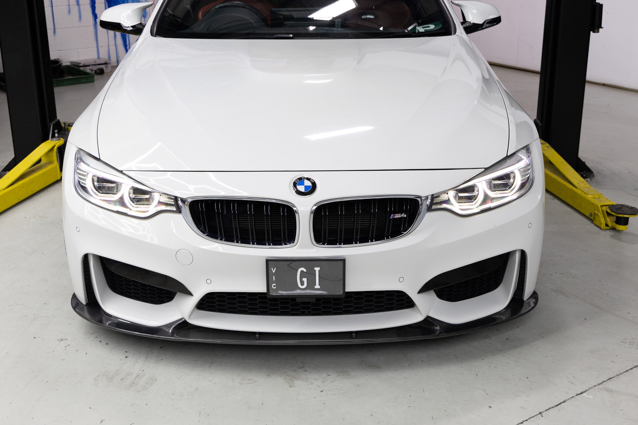 F80/F82/F83 3D-Style Front Lip Carbon Fiber