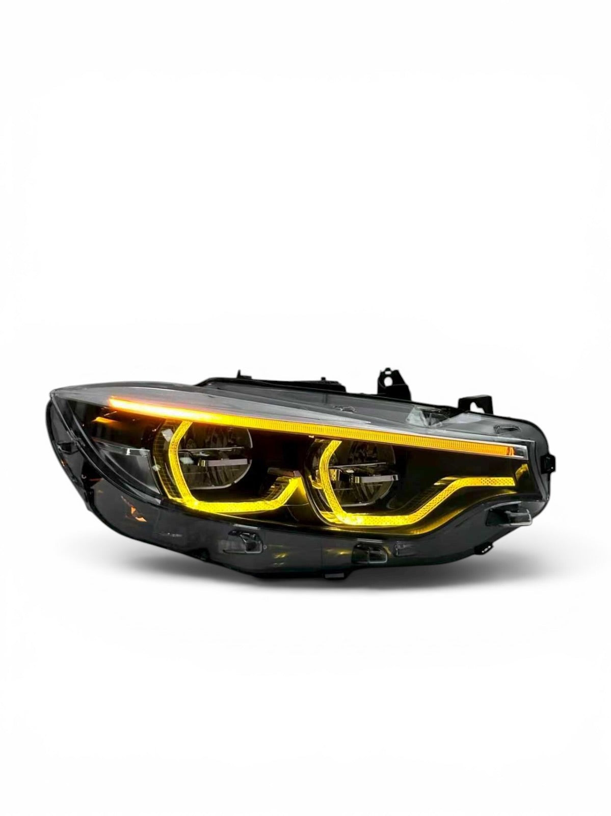 M4/M3 IKON LCI Dual White/Yellow V2 6-Pin/8-Pin/10-Pin LED Headlights – Ultimate Plug & Play Upgrade for F32/F36 & F80/F82