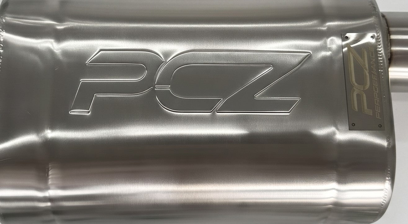 PCZ Performance F80 / F82 / F83 S55 Valve-Controlled Muffler + Equal-Length Z-Pipe Mid-Pipe