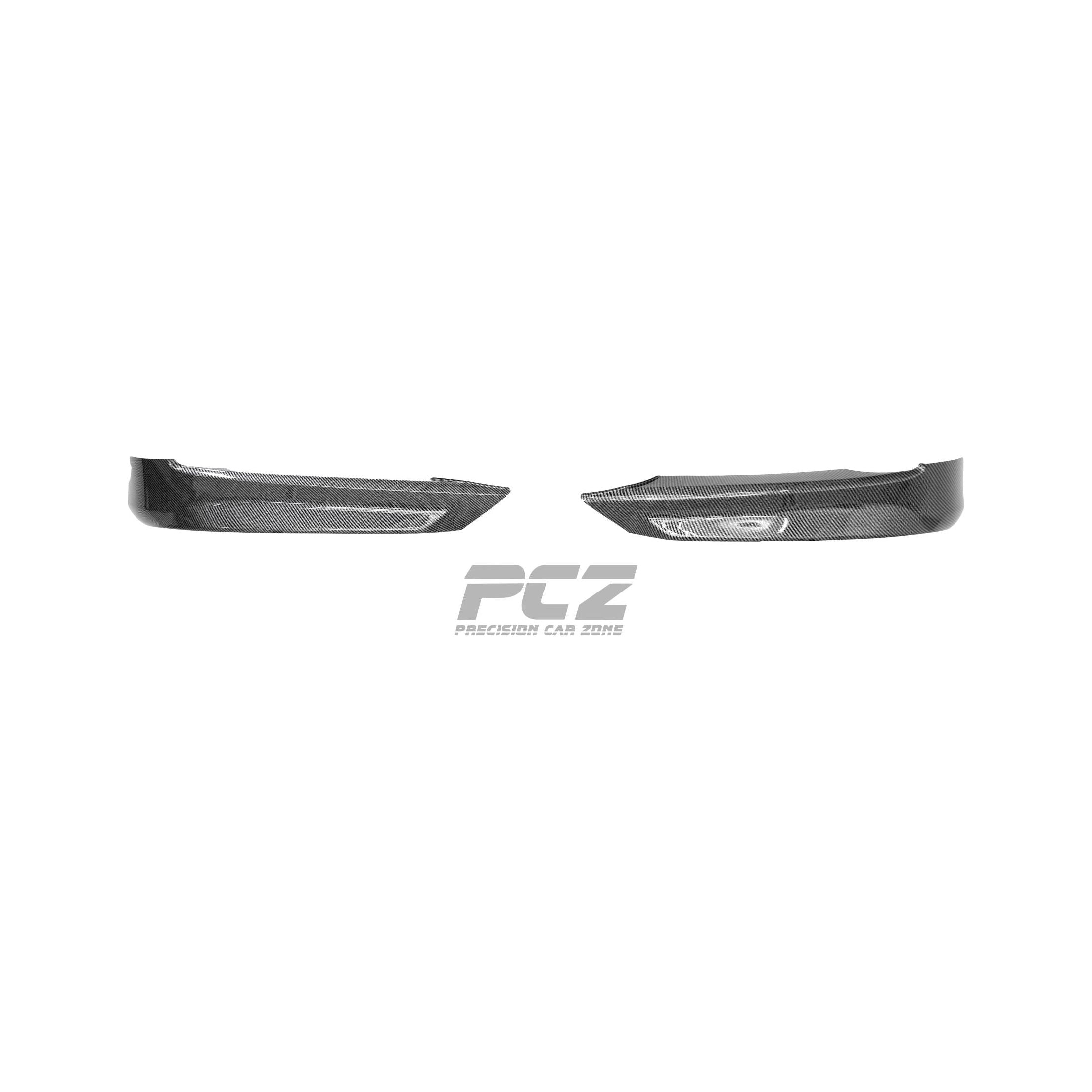 E90 E91 PRE FRONT BUMPER SPLITTER (NON M-SPORT) CARBON LOOK