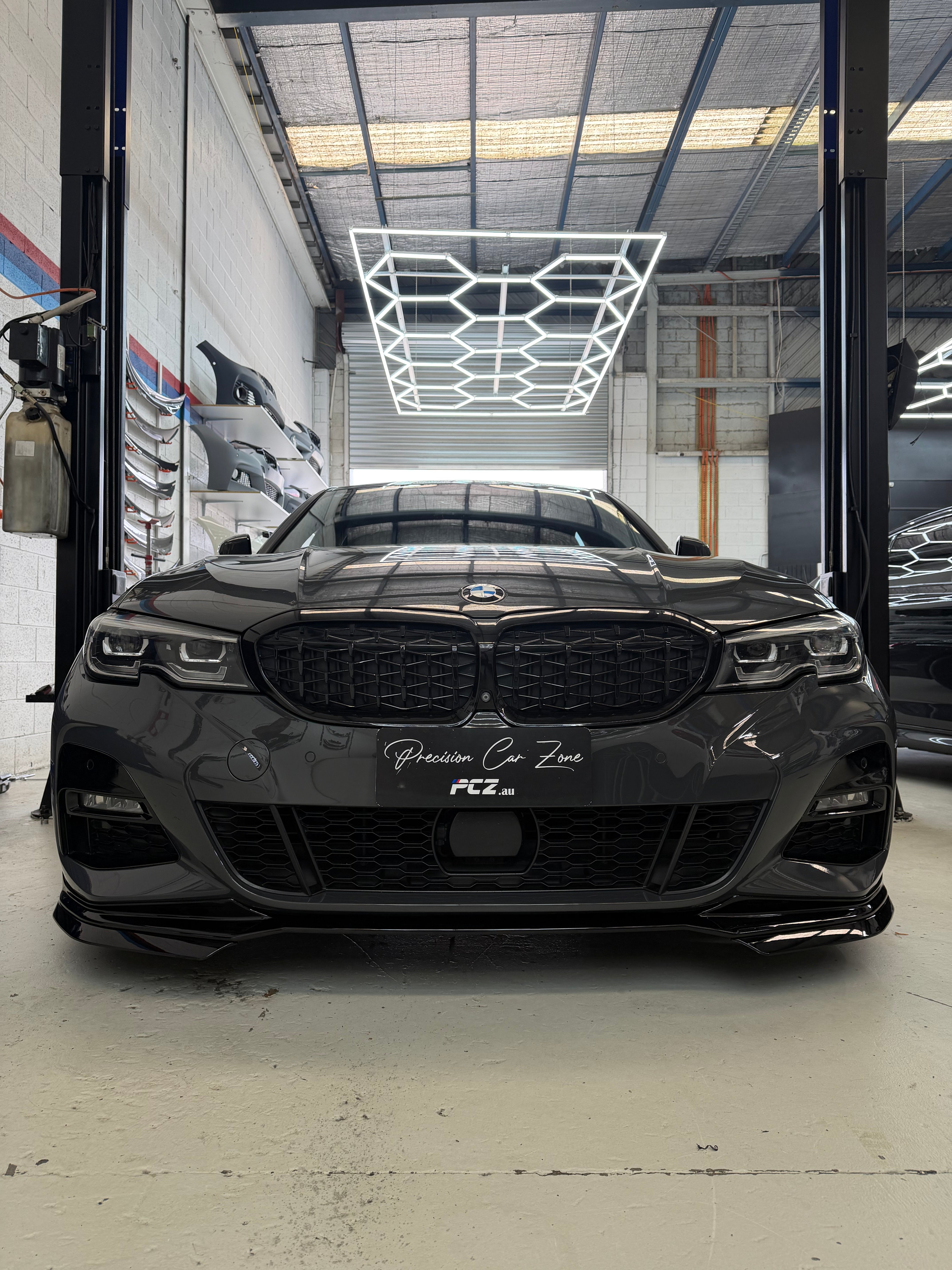 BMW G20 Pre-LCI M Sport/ M-Performance Style Front Lip (Glossy Black)
