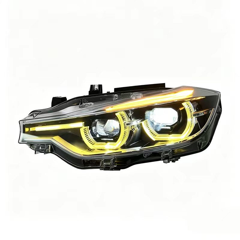 IKON LCI Headlight Upgrade – BMW F30 Pre-LCI (2012–2015) Dual-Colour White/Yellow Halogen