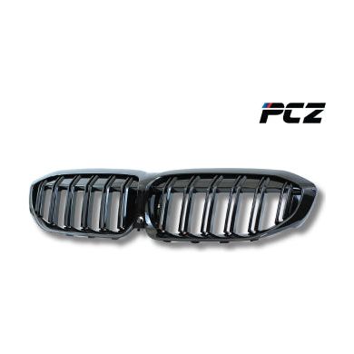 G20/G28 Dual Grill Glossy Black