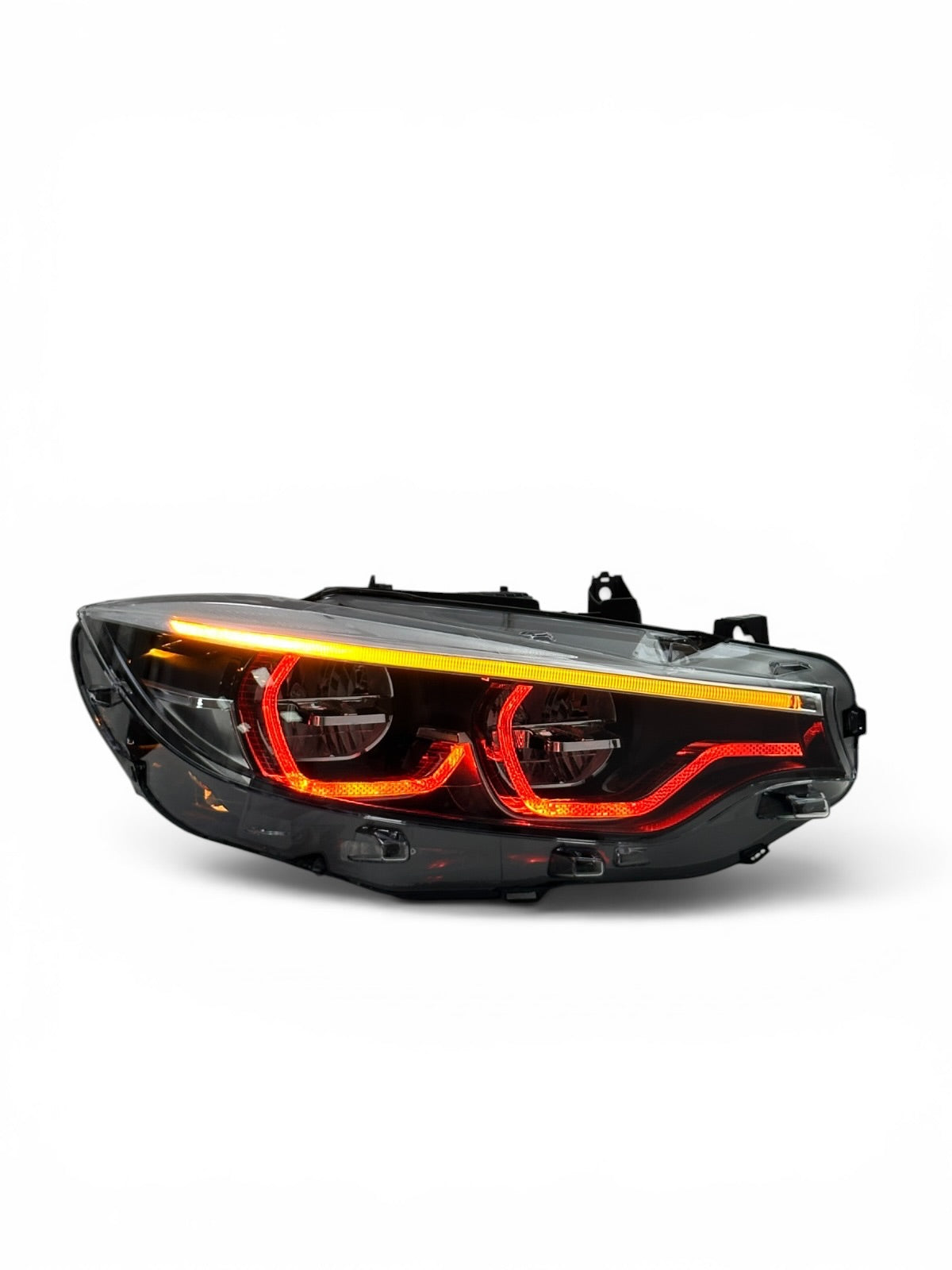 M4/M3 IKON LCI Dual White/Yellow V2 6-Pin/8-Pin/10-Pin LED Headlights – Ultimate Plug & Play Upgrade for F32/F36 & F80/F82