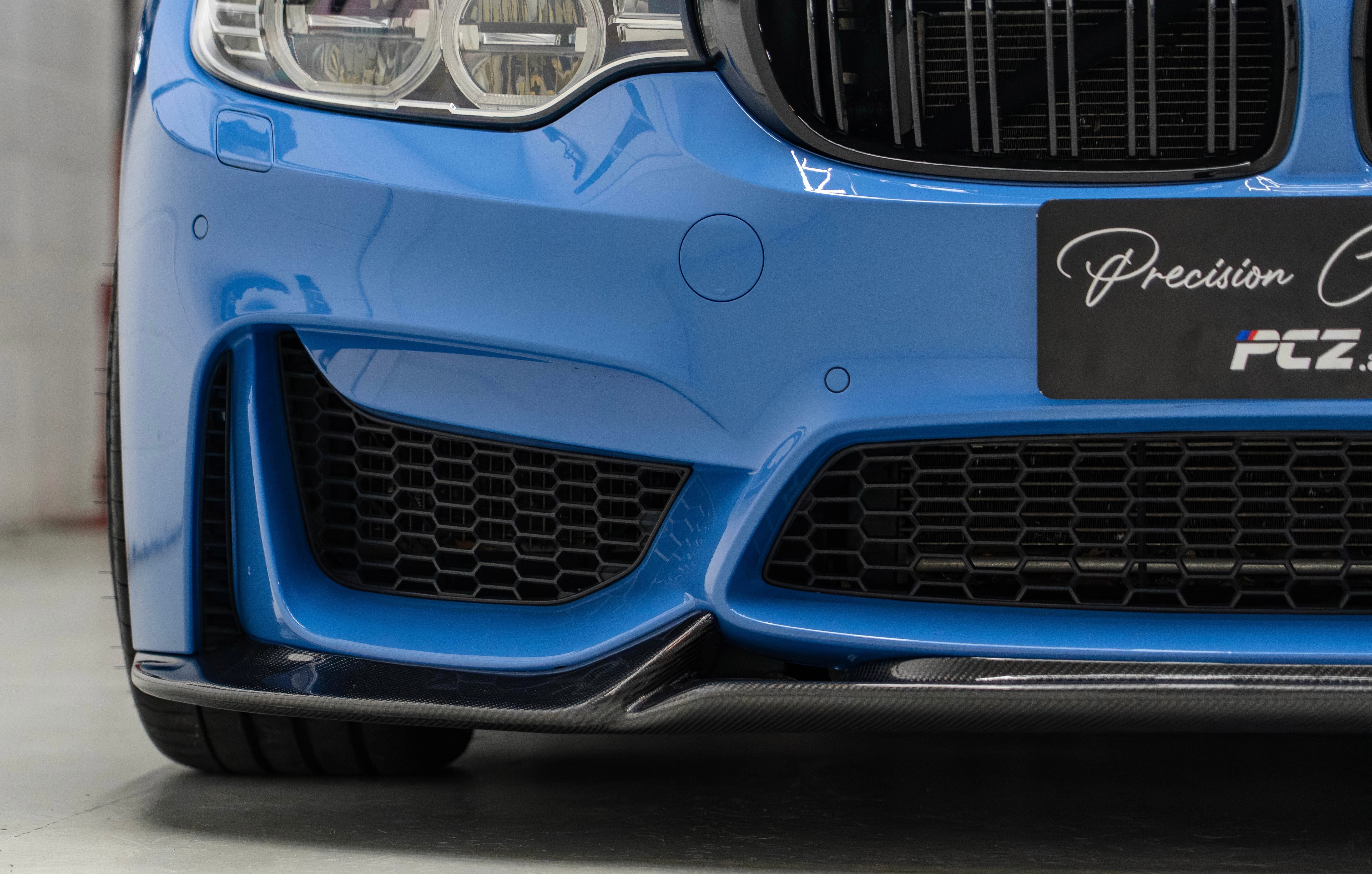 BMW F80 / F82 / F83 M3 M4 Varis Type 2 Carbon Fiber Front Lip Spoiler (2014–2019)