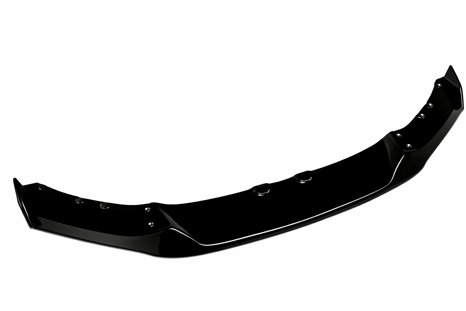 F32 / F33 / F36 M-Tech MAD Style Front Lip – Glossy Black