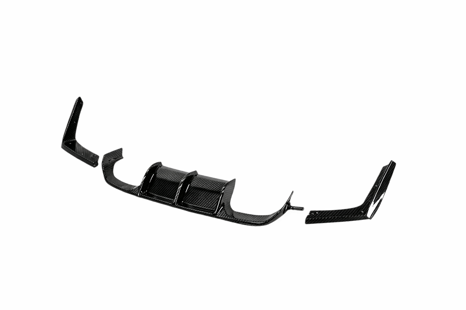 BMW F30 M3-Style V-Type Rear Diffuser – Carbon Fiber