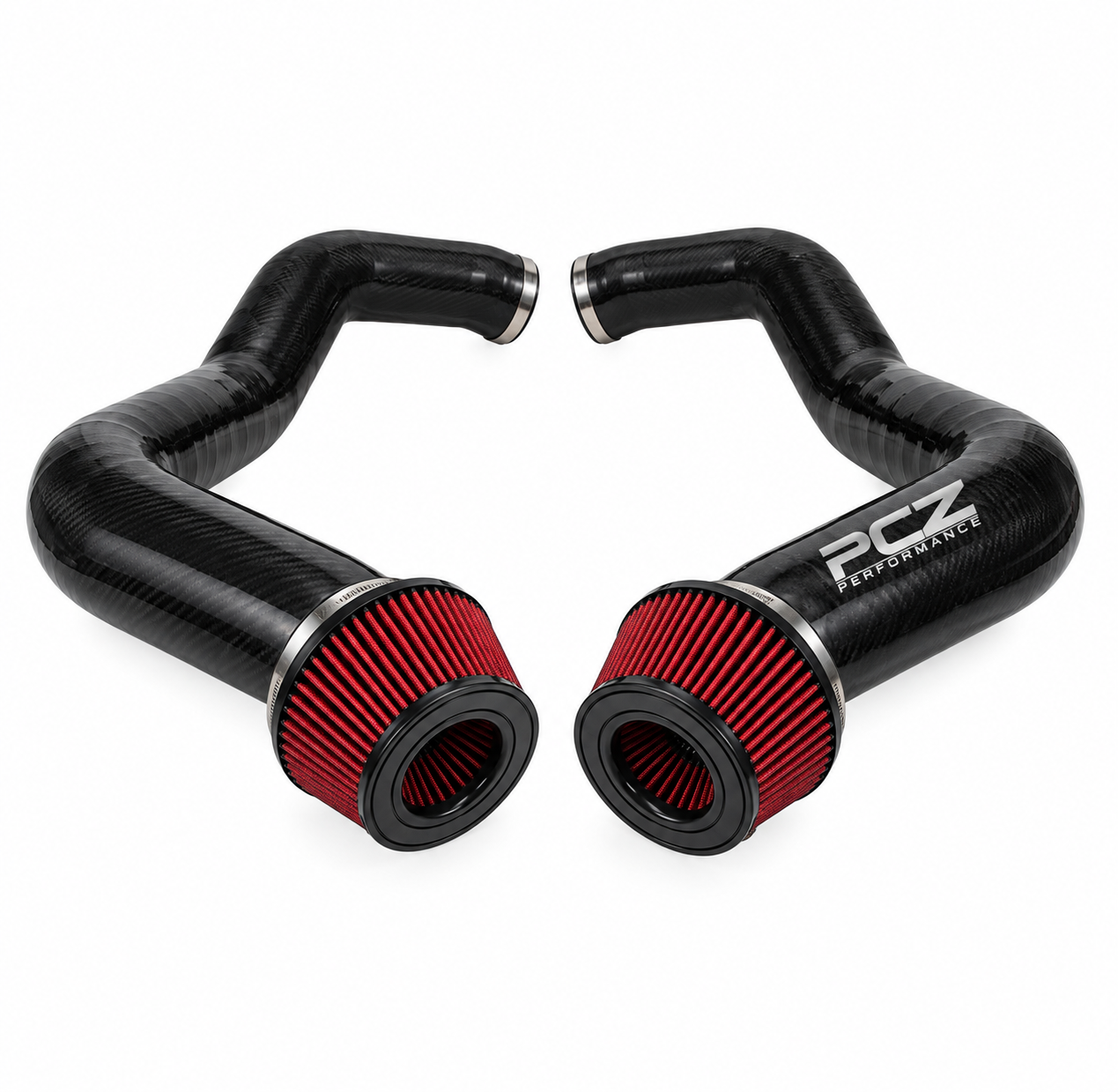 PCZ Performance Front-Mount Cold Air Intake System BMW F90 M5 / F91-F93 M8 / G30 / G12 (S63 / N63 4.4L Twin-Turbo V8)