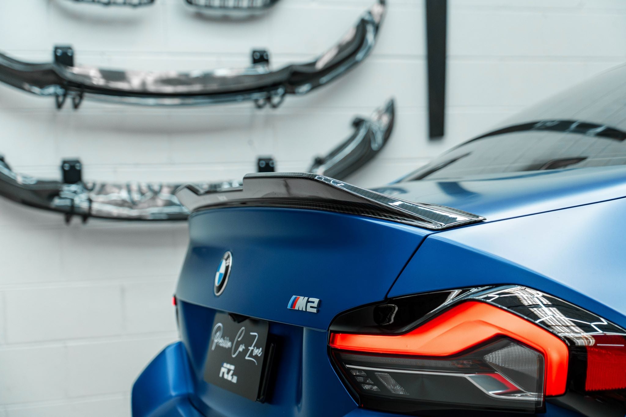 G87M2 / G42 MP-Type Rear Spoiler — Pre-Preg Dry Carbon