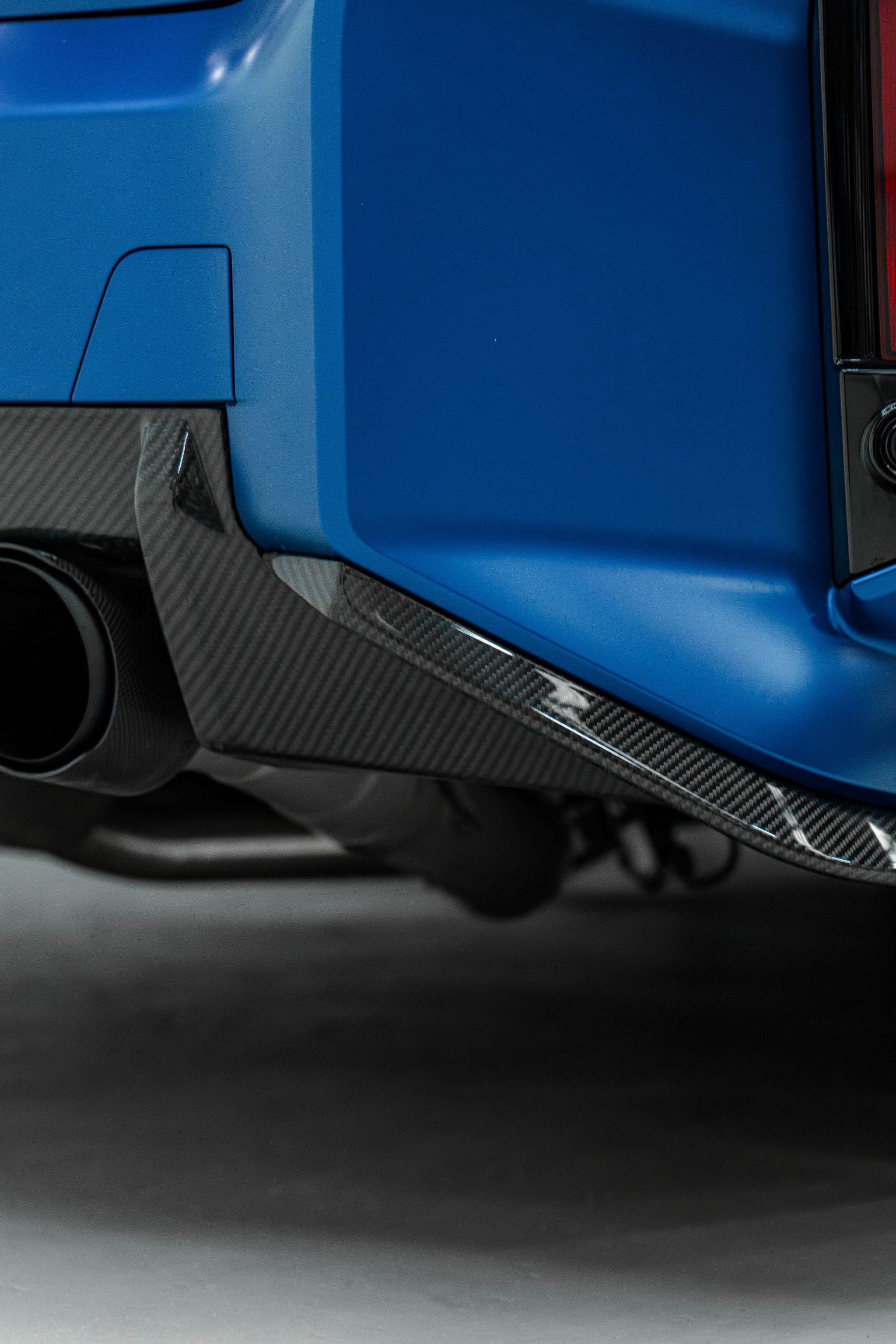 BMW G87 M2 Rear Splitter – Pre-Preg Dry Carbon Fiber