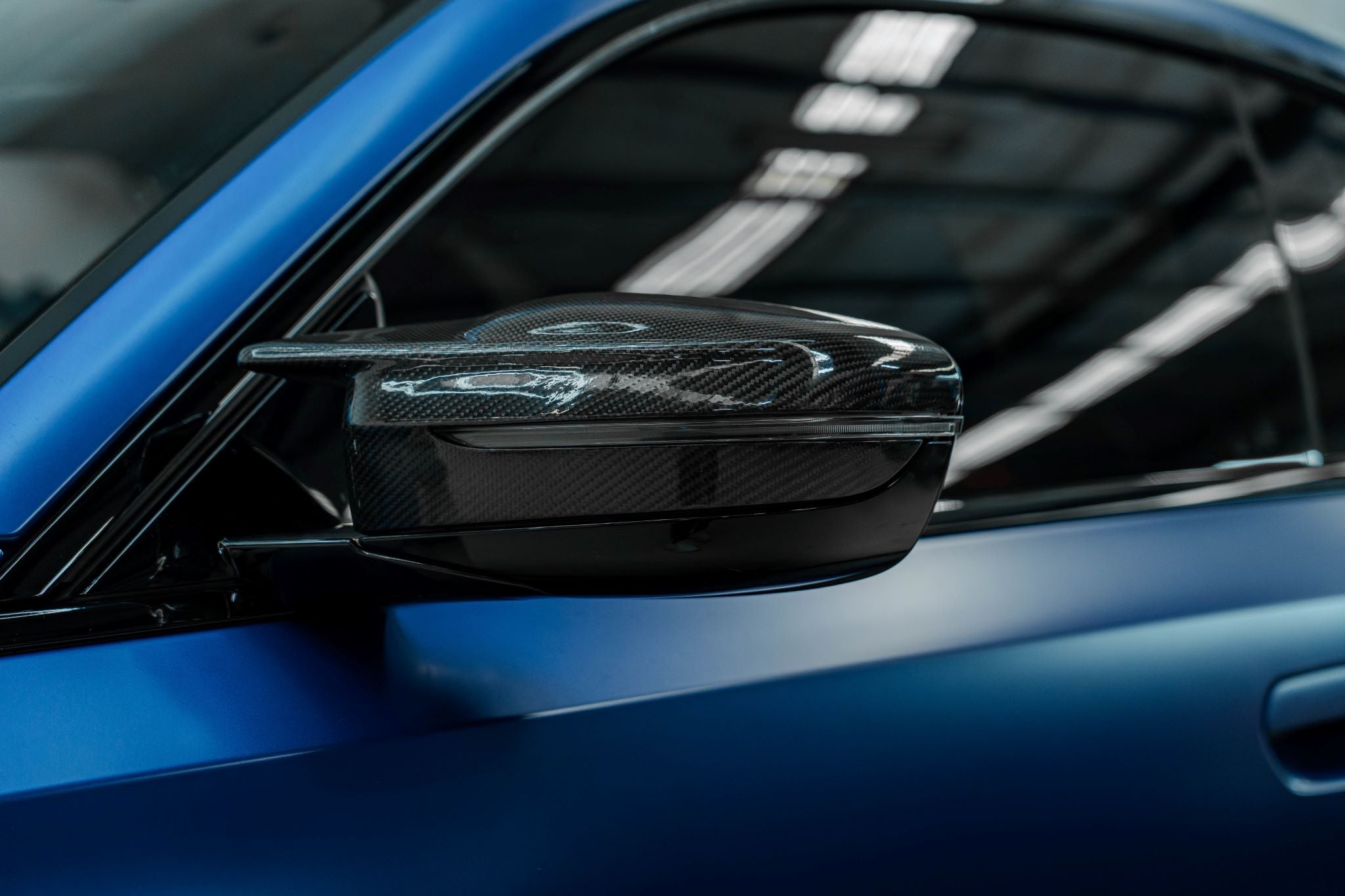 G87 / G80 / G82 Side Mirror Caps — Pre-Preg Dry Carbon