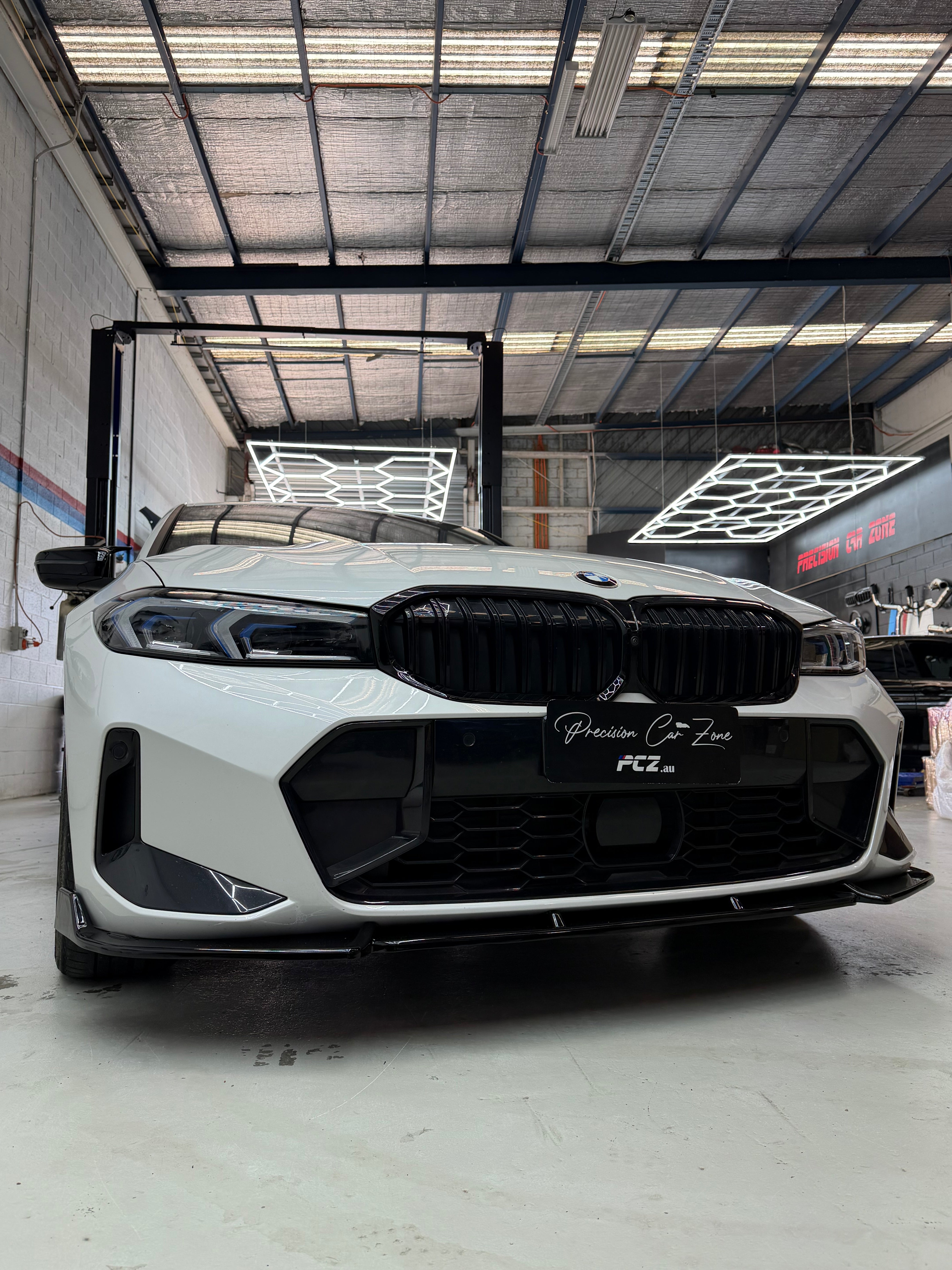 BMW G20 LCI M-Sport -Max Style Front Lip (Gloss Black)