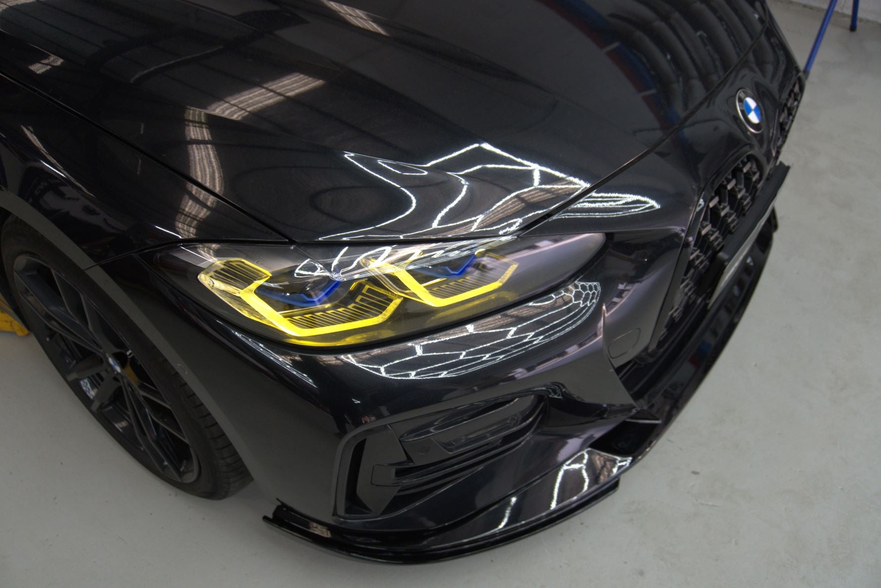 G22 / G23 / G24 3D-Style Front Lip (Glossy Black)