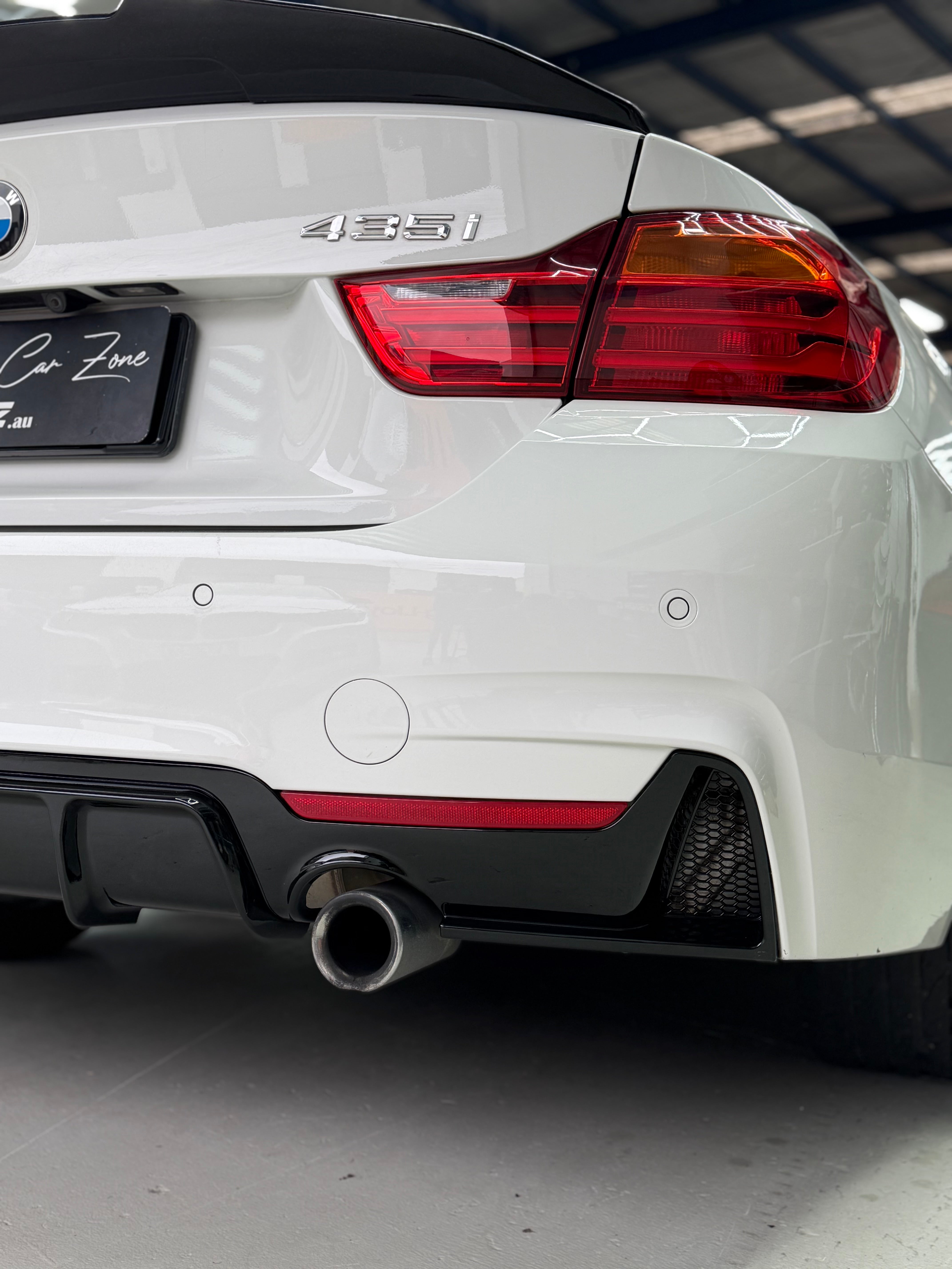F32 F33 F36 M-Performance Diffuser (Single Dual Outlet) Glossy Black