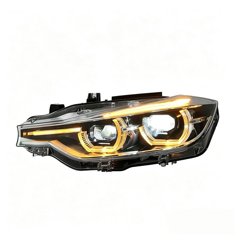 IKON LCI Headlight Upgrade – BMW F30 Pre-LCI (2012–2015) Dual-Colour White/Yellow Halogen