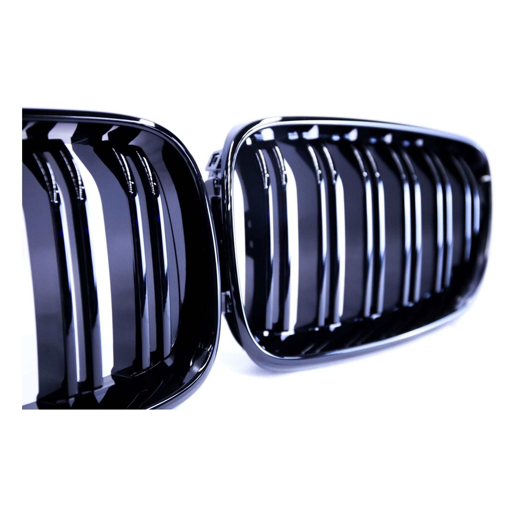 E92/E93 PRE 2005-2009 DUAL GRILL GLOSSY BLACK