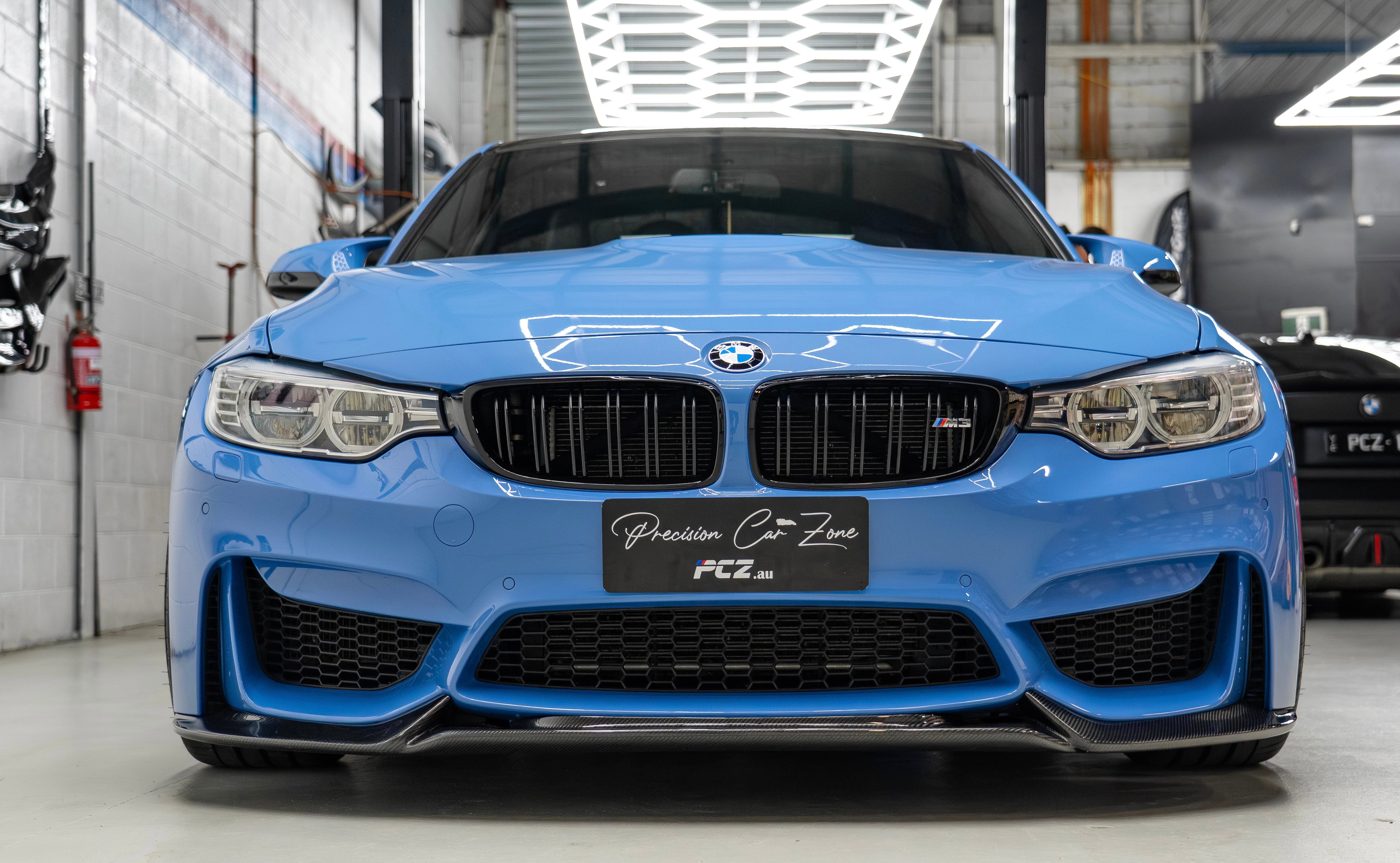 BMW F80 / F82 / F83 M3 M4 Varis Type 2 Carbon Fiber Front Lip Spoiler (2014–2019)
