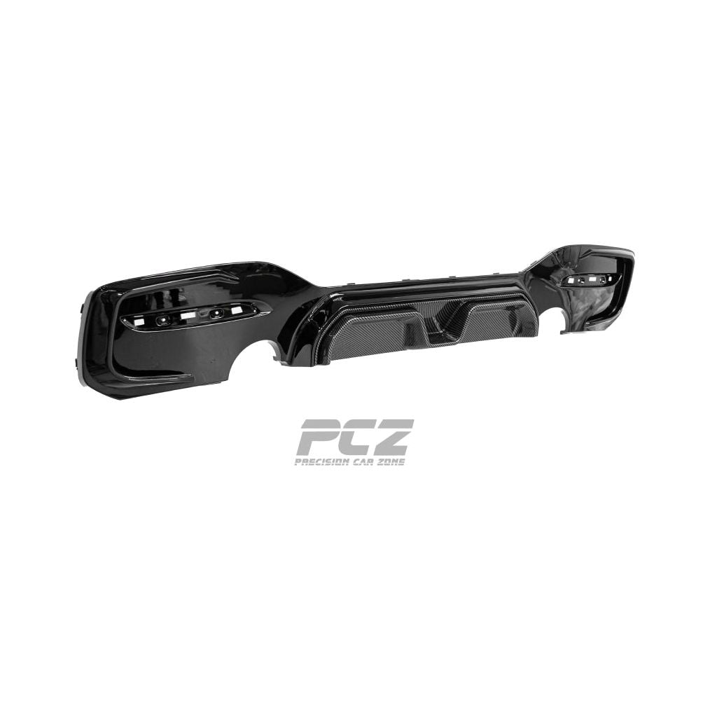 F20 LCI Competion Style Diffuser Carbon Look (Dual Exit)