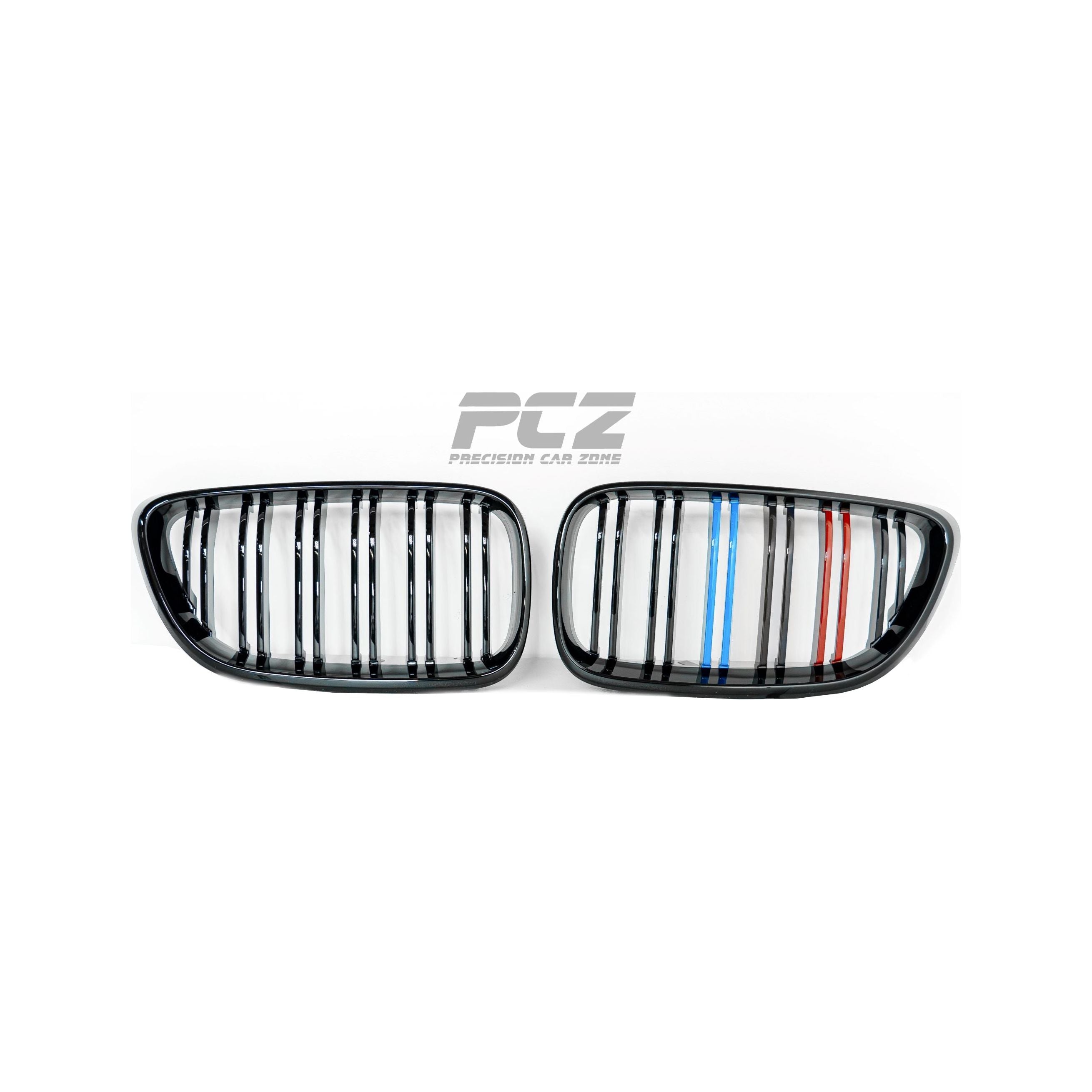 F22/F23 Blacked Out Dual Grill M-Colour/Glossy Black