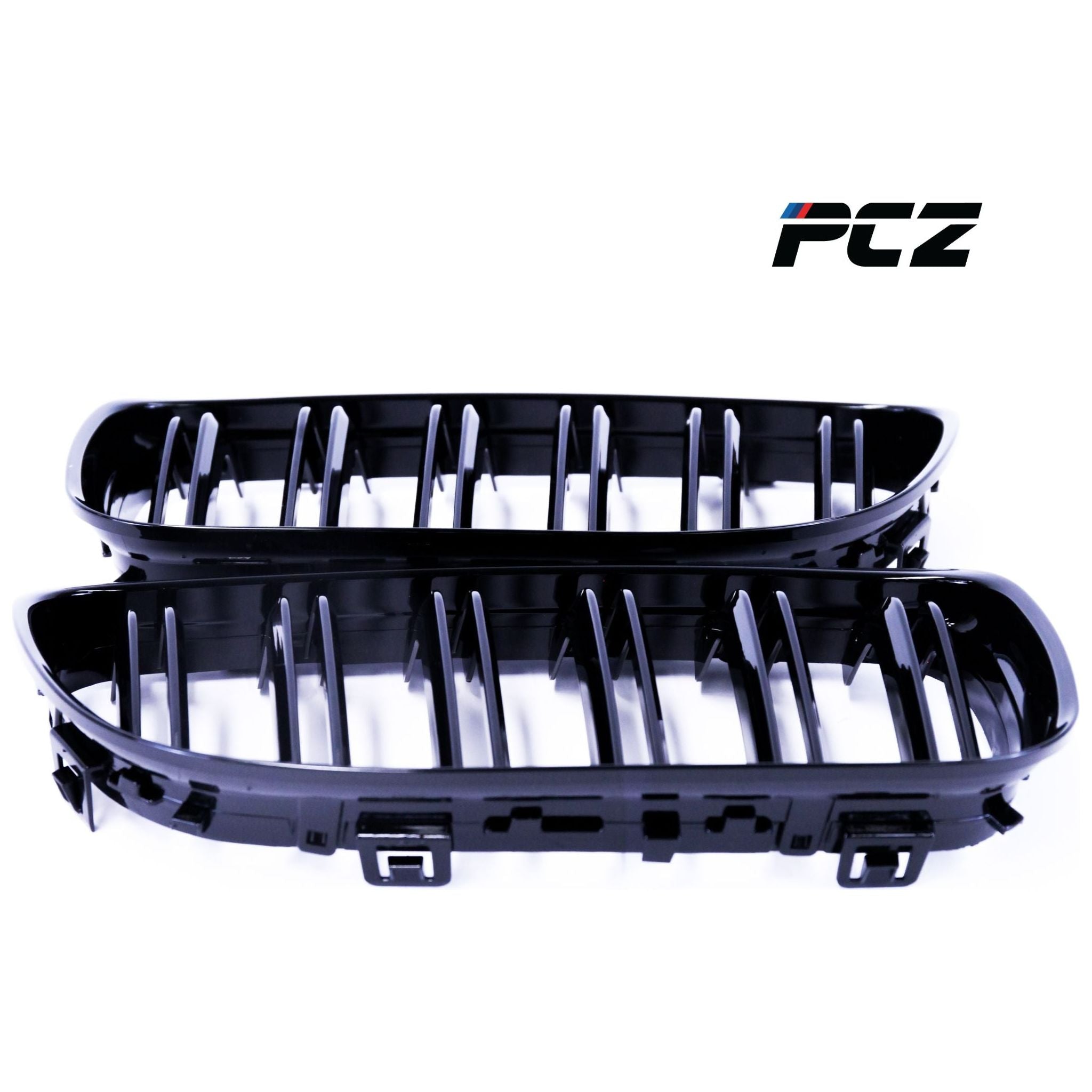 F87 M2/F22 /F23 Blacked Out Dual Grill Glossy Black