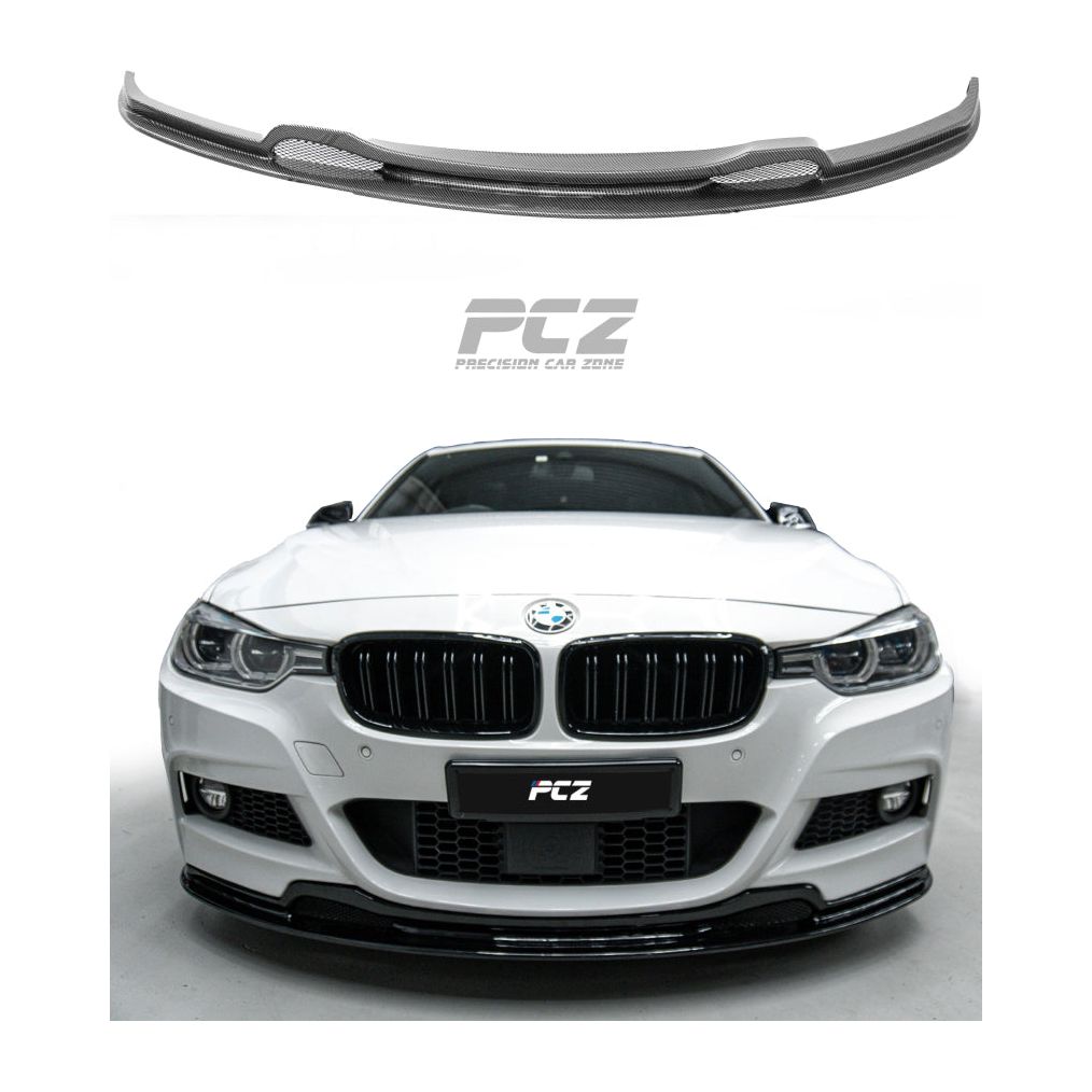F30 Vorsteiner Style Front Lip Carbon Fiber Look