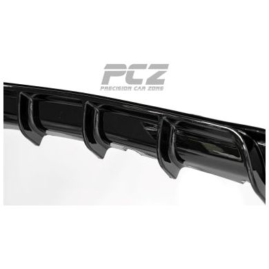 F30 M-Performance Style Diffuser Dual Exhaust Glossy Black 0-0