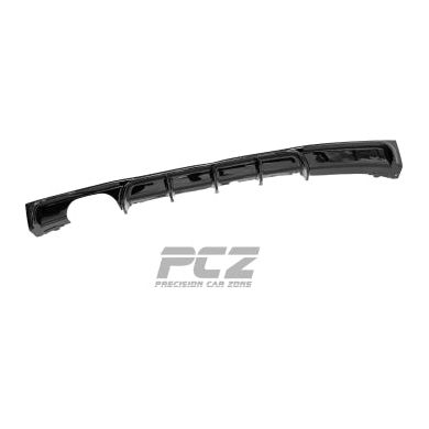 F30 M-Performance Style Diffuser Dual Single Exhaust Glossy Black 00-