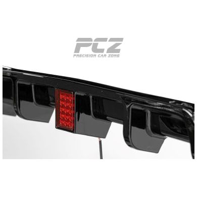 F30 M-Performance Style Diffuser With Led Dual Single Exhaust