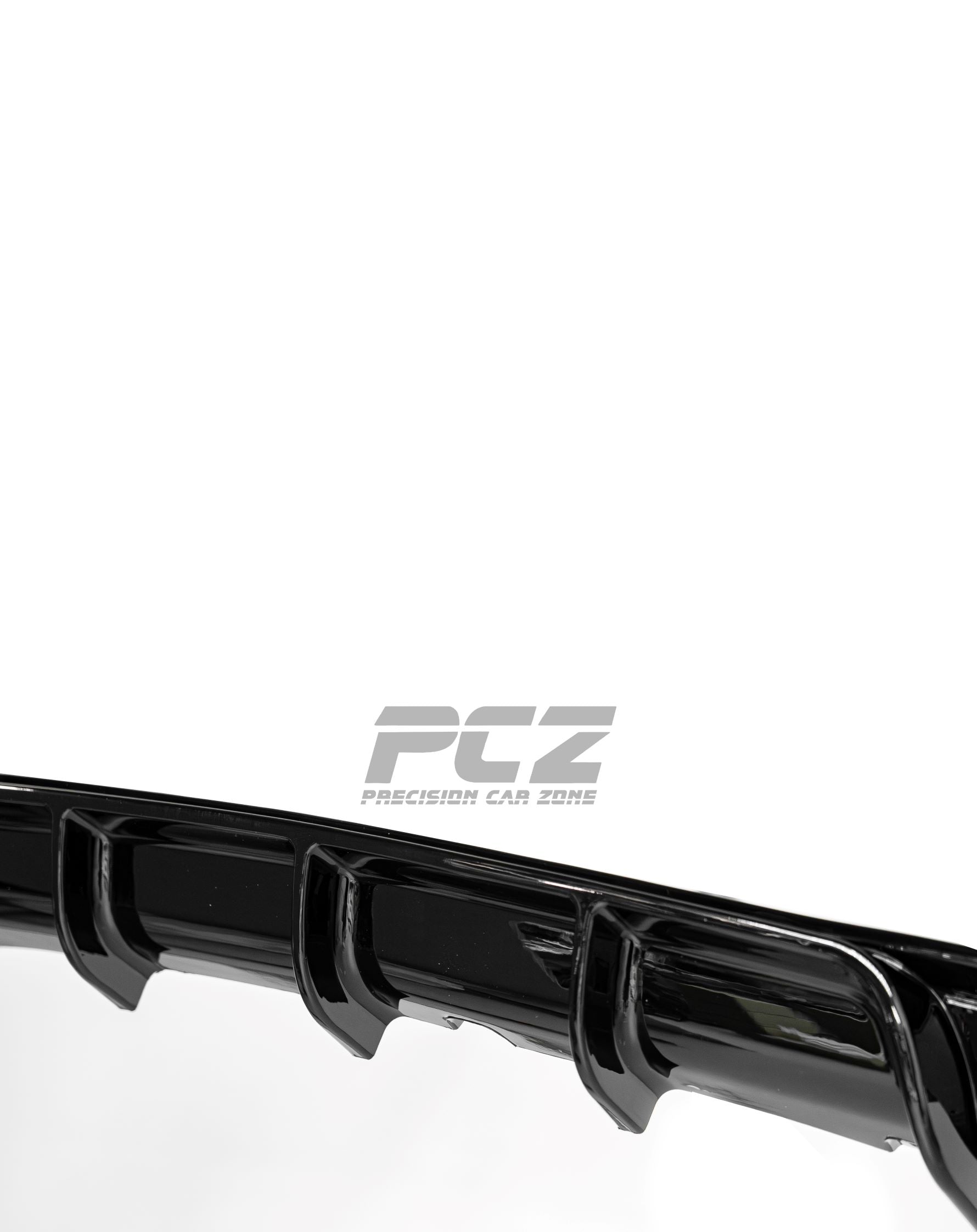 BMW F30/F31/F35 M Sport Quad Exit Rear Diffuser Gloss Black – M Performance Style