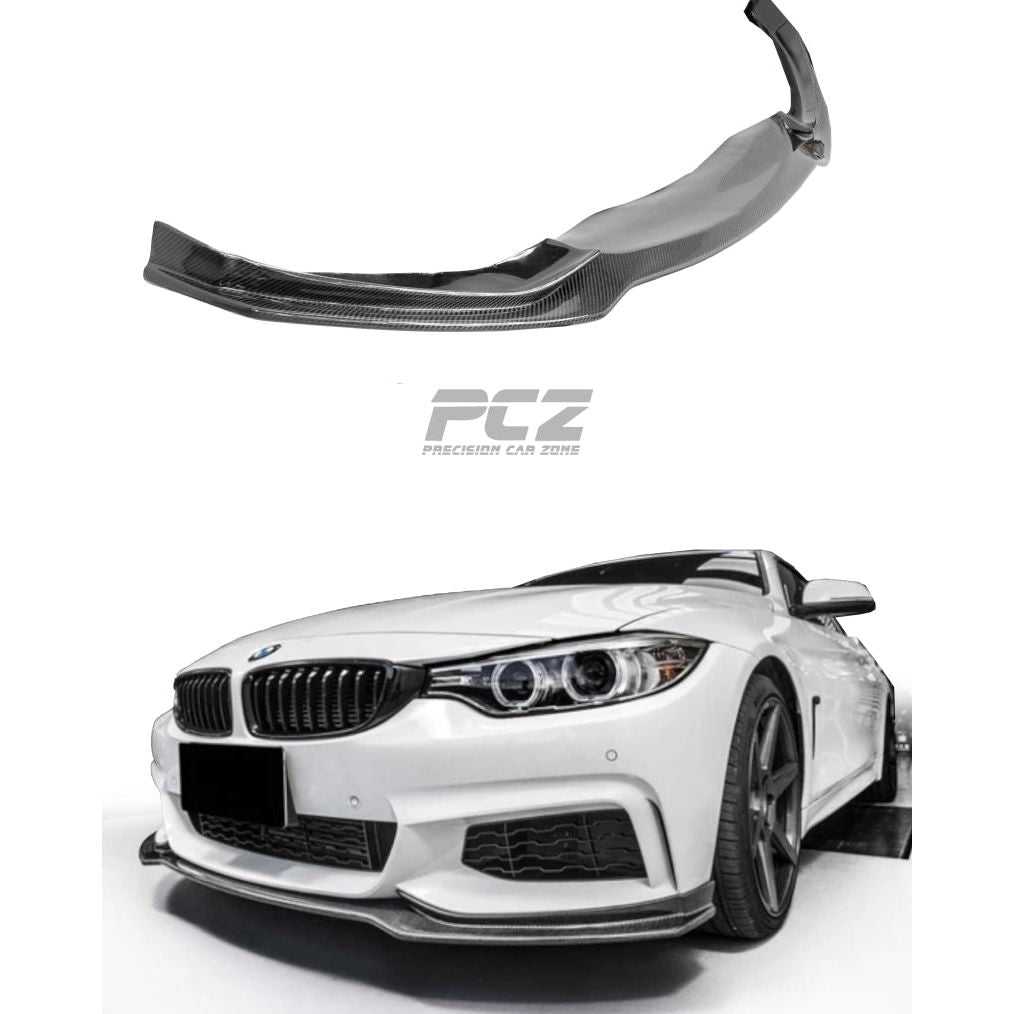 F32 CC Style Front Lip Carbon Fiber