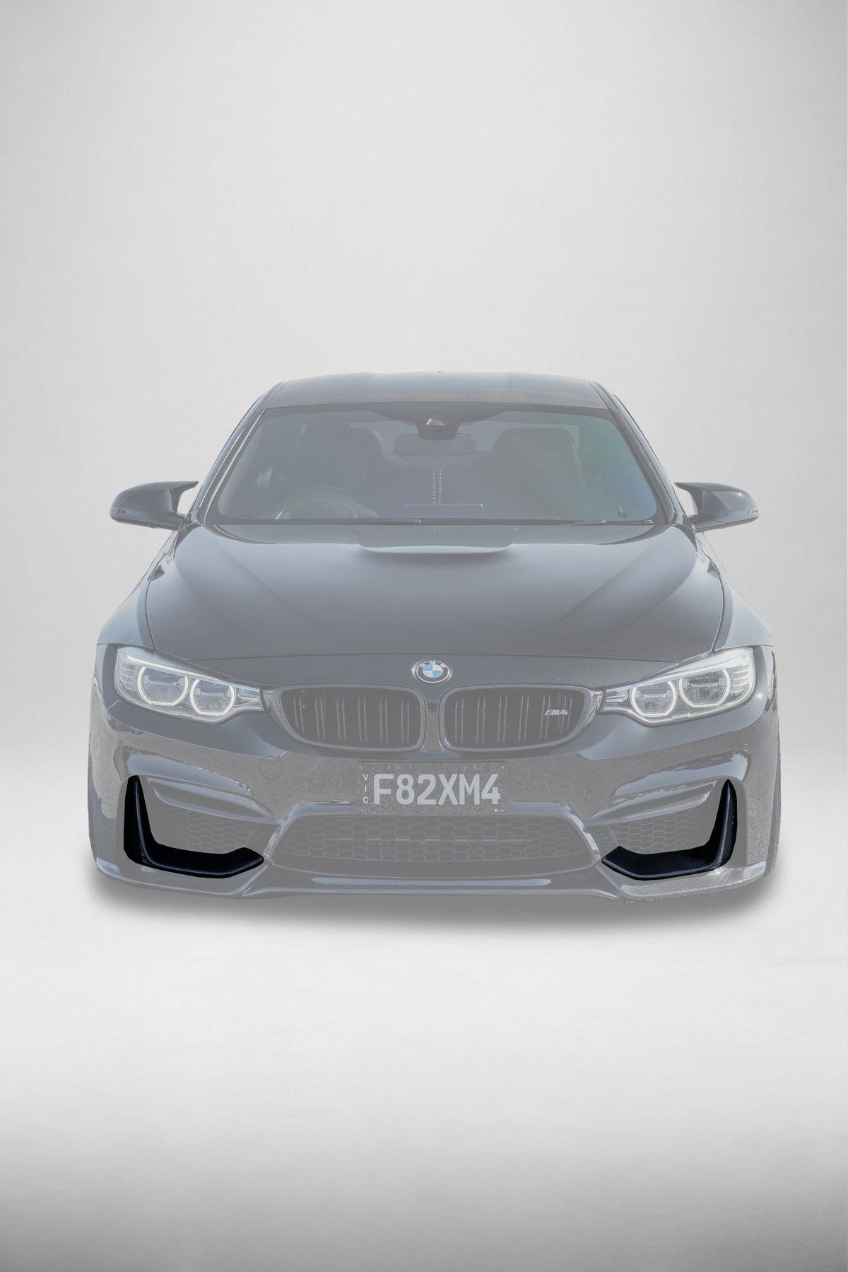 BMW F80 M3 & F82 / F83 M4 M-Performance Style Carbon Fiber Front Bumper Splitters