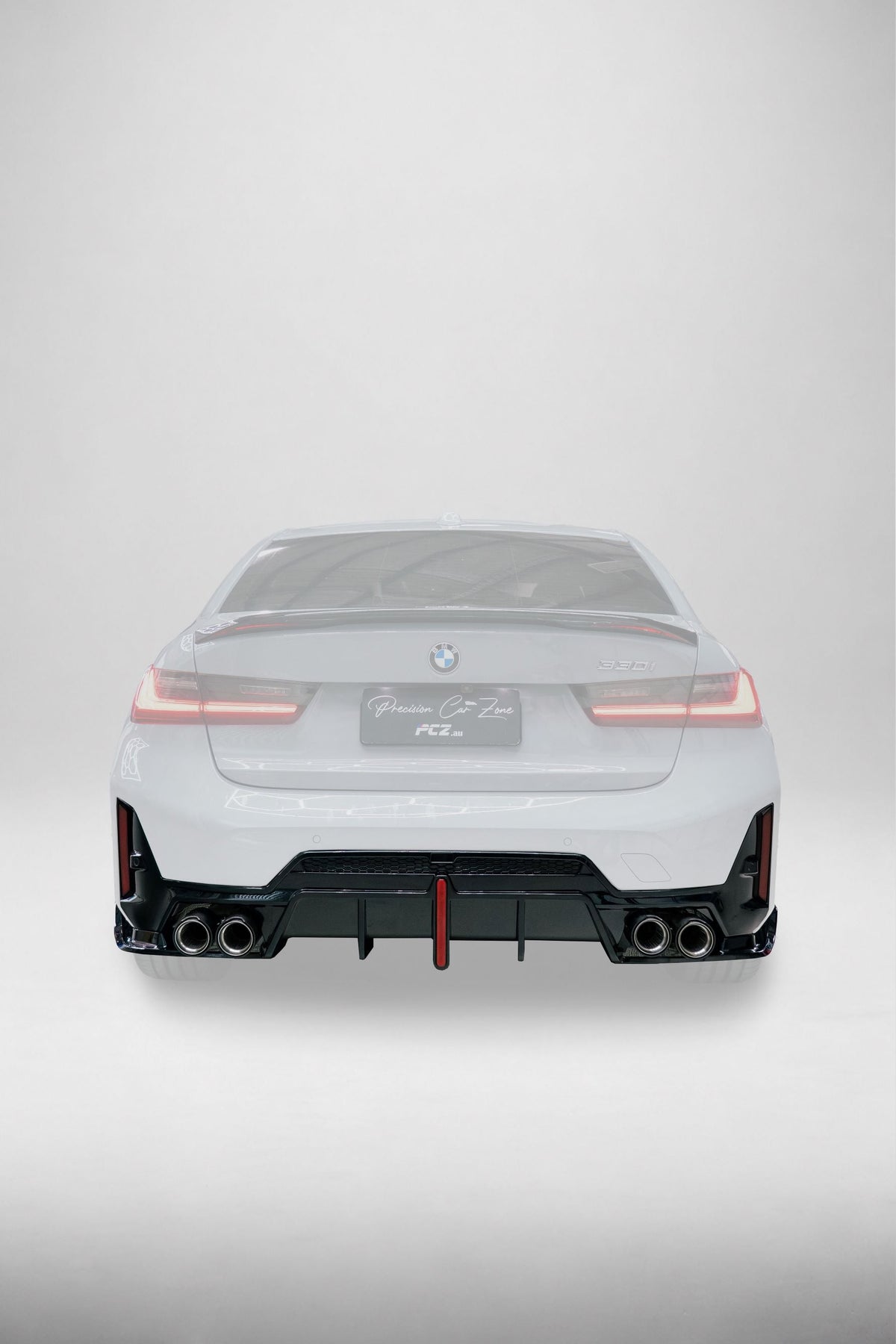 BMW G20 LCI Aero Kit - Competition rear diffuser with LED