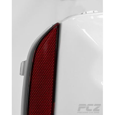 G30 G38 M5-Style Diffuser For M-Tech White & Glossy Black 0-0