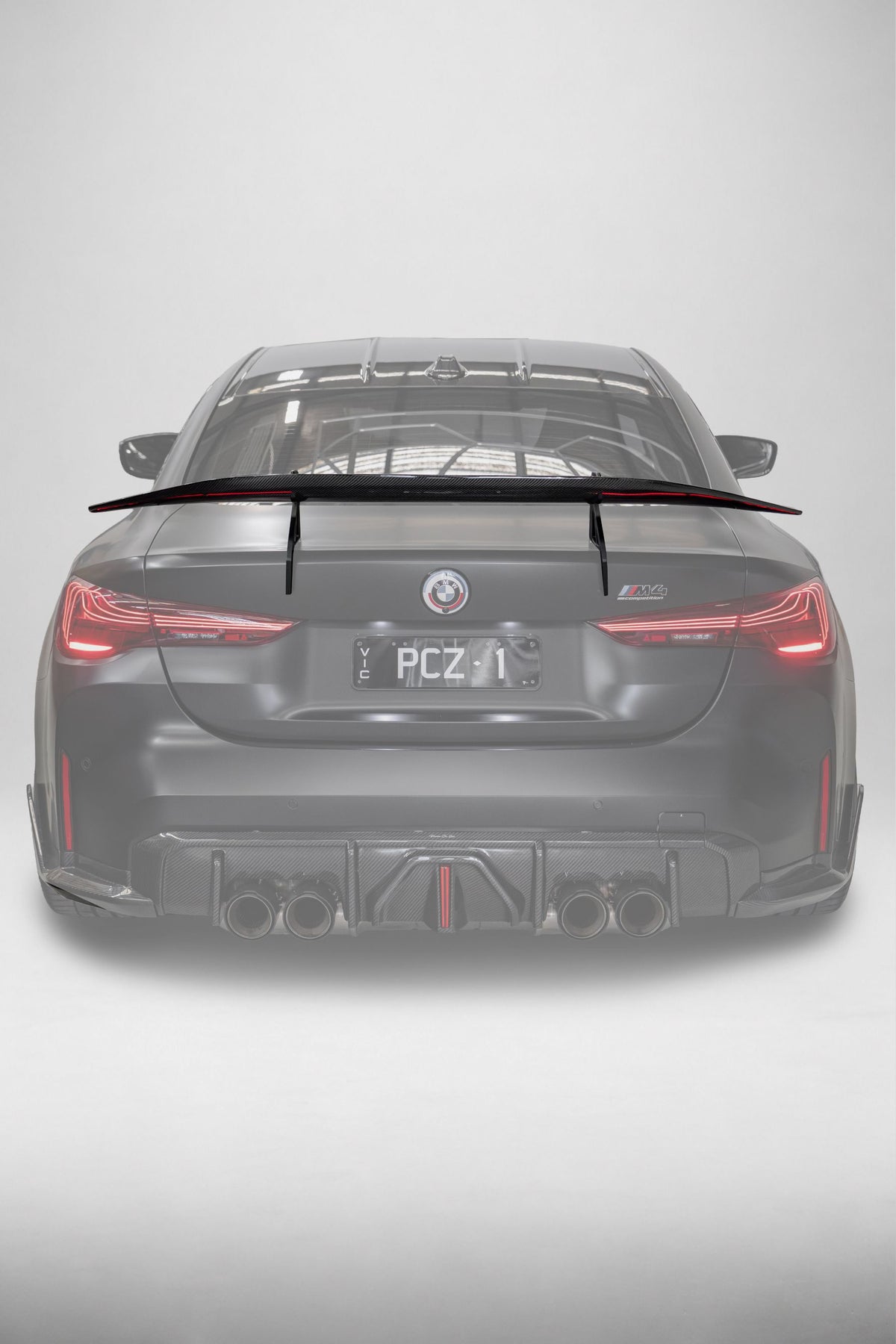 BMW G22 / G82 AD Type Swan Neck Carbon Spoiler (2020+)