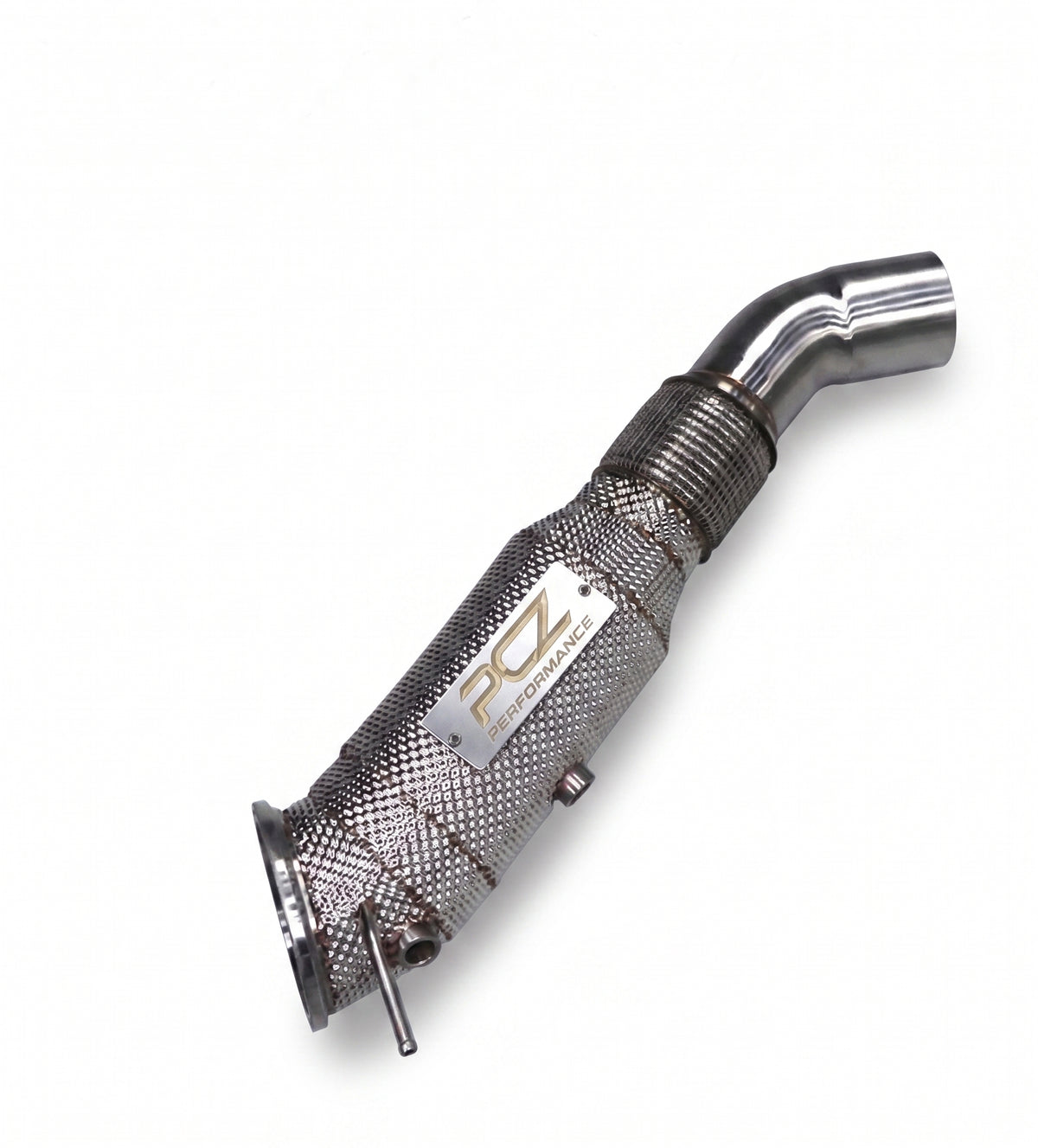 PCZ Performance 4.5" High-Flow Catless Downpipe (Integrated Heat Shield) For BMW F & G Series B58 (M240i, 340i, 440i, 540i, 740i)