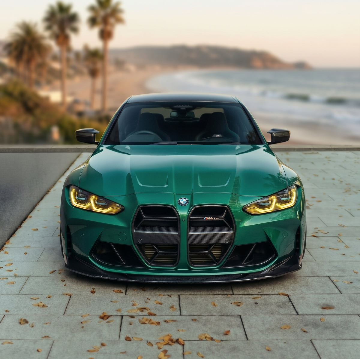 MHC+ BMW M3/M4 SP2 Front Splitter in Pre-Preg Carbon Fibre (G80 / G81 / G82 / G83)