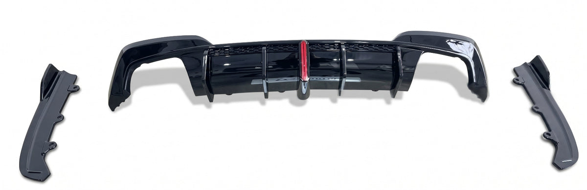 BMW G20 Pre-LCI NZ Style Rear Diffuser – Gloss Black with Winglets | 2019–2022