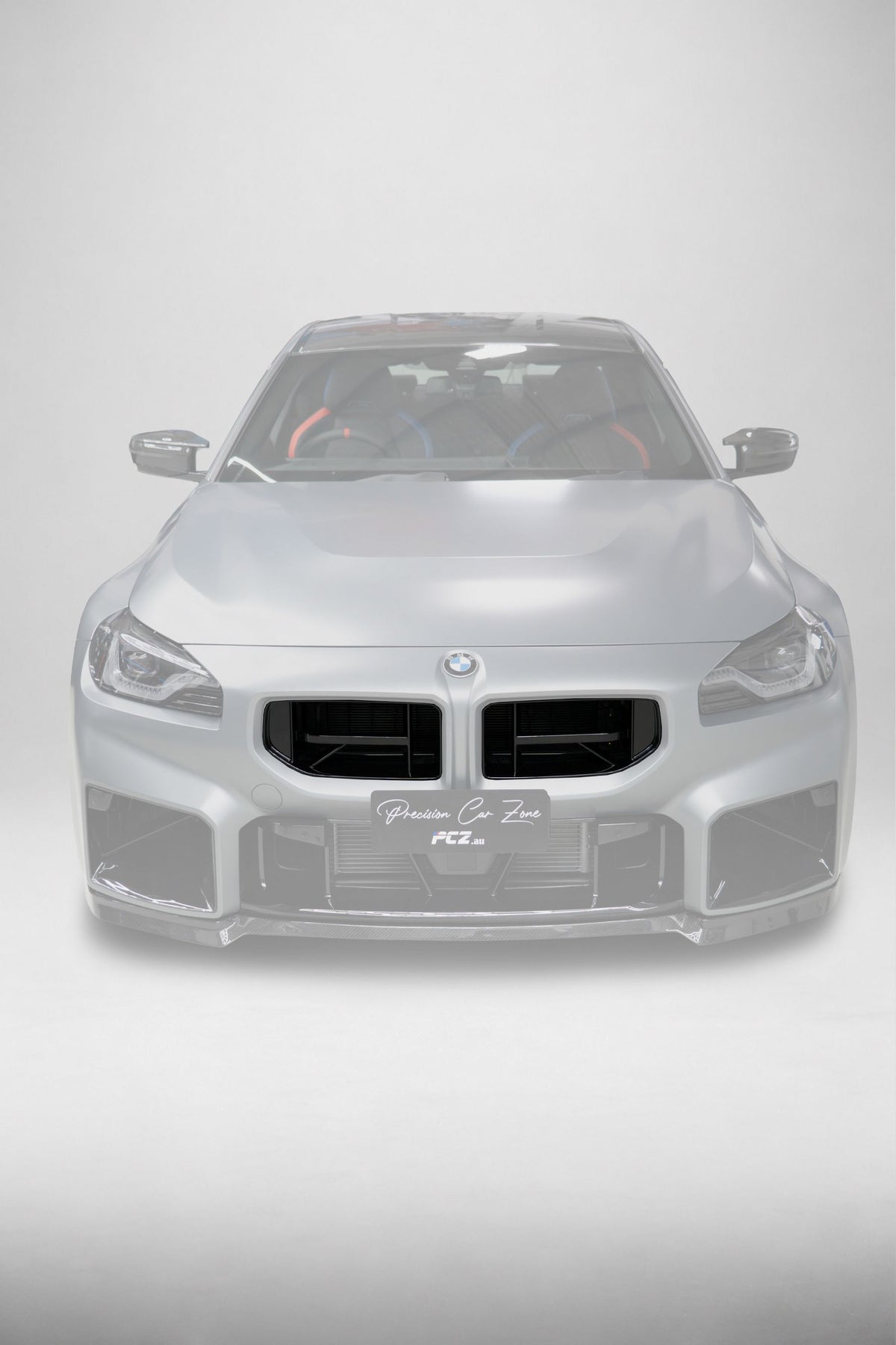 BMW G87 M2 CS Style Front Bumper Grille – Gloss Black (2023+)